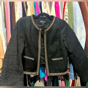 Express- Black Tweeted jacket- Express by